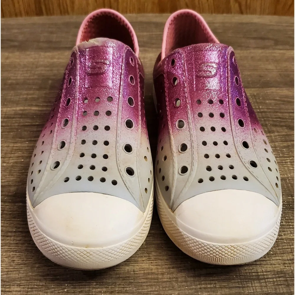 Skechers Foamies Slip On Shoes Youth Size 4‎ Pink